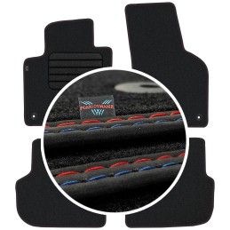 Volkswagen Jetta VI 2011-2018 Veliūriniai kilimėliai MAX-DYWANIK