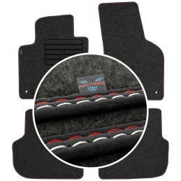 Volkswagen Jetta VI 2011-2018 Veliūriniai kilimėliai MAX-DYWANIK