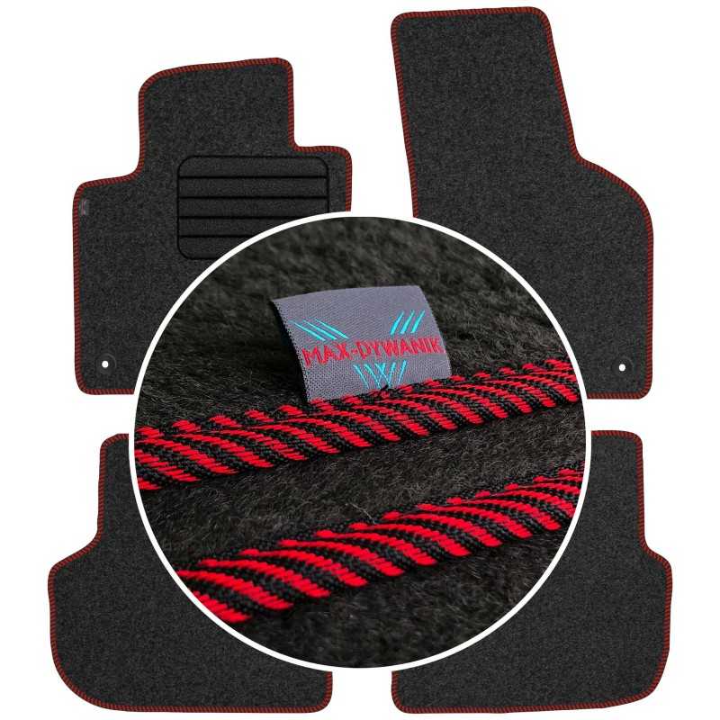 Volkswagen Jetta VI 2011-2018 Veliūriniai kilimėliai MAX-DYWANIK