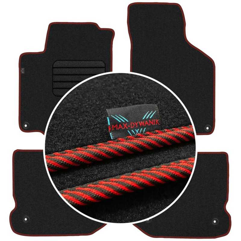 Volkswagen New Beetle 2003-2010 Veliūriniai kilimėliai MAX-DYWANIK
