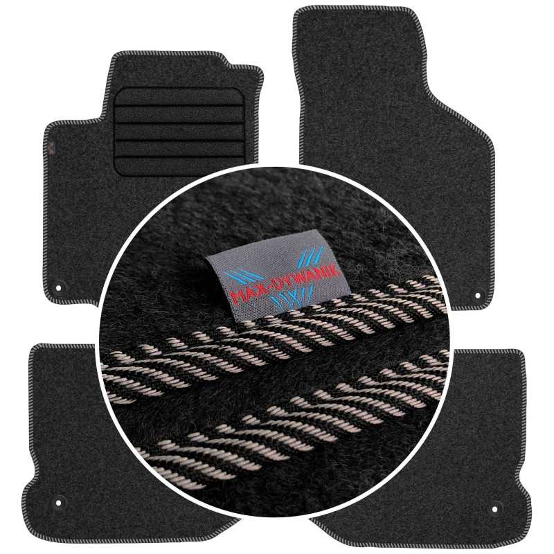 Volkswagen New Beetle 2003-2010 Veliūriniai kilimėliai MAX-DYWANIK