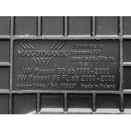 Volkswagen Passat B5 1996-2005 Guminiai kilimėliai MAX-MAT 805237