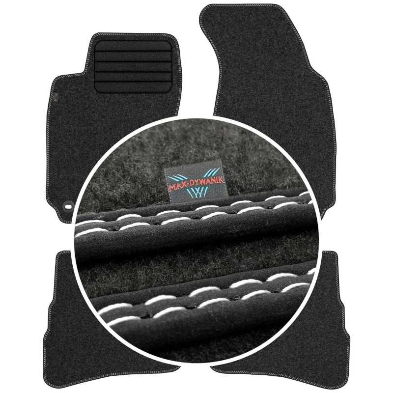 Volkswagen Passat B5 1996-2005 Veliūriniai kilimėliai MAX-DYWANIK