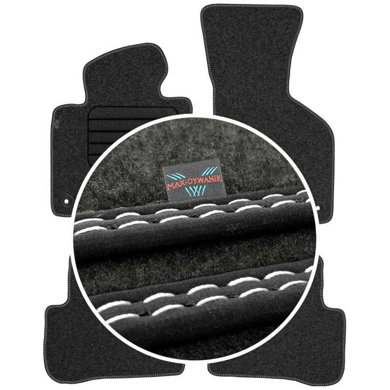 Volkswagen Passat B6 2005-2010 Veliūriniai kilimėliai MAX-DYWANIK