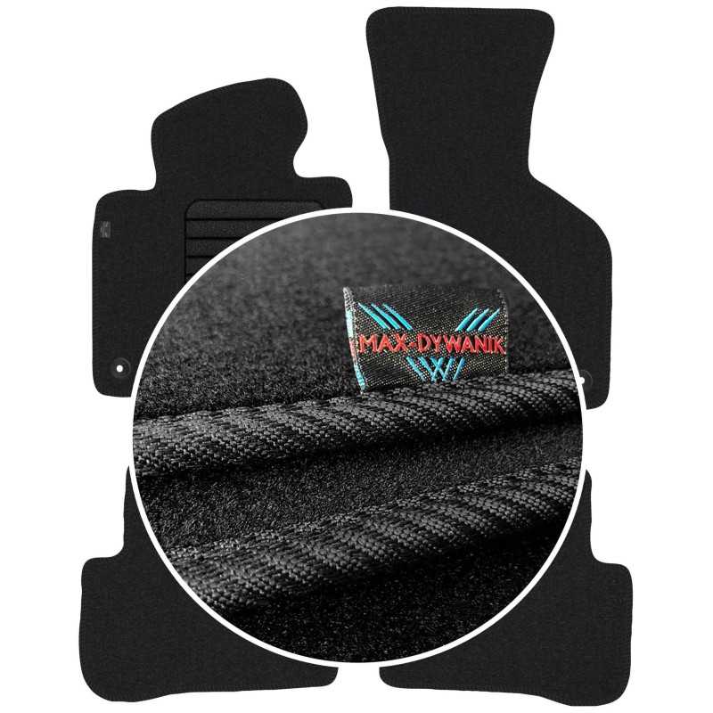 Volkswagen Passat B6 2005-2010 Veliūriniai kilimėliai MAX-DYWANIK