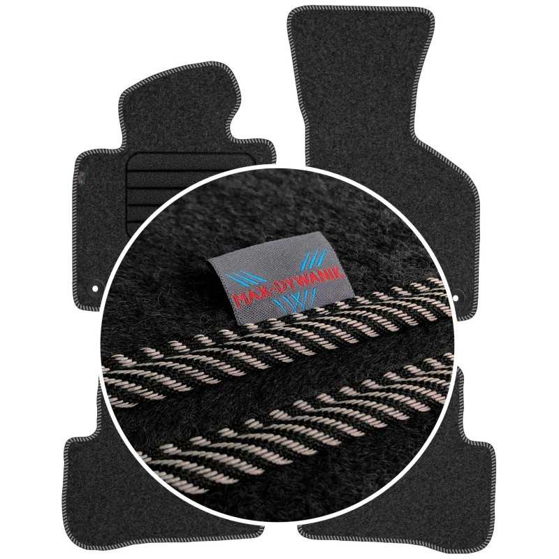 Volkswagen Passat B6 2005-2010 Veliūriniai kilimėliai MAX-DYWANIK