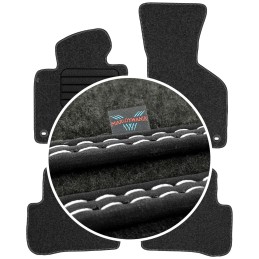 Volkswagen Passat B6 2005-2010 Veliūriniai kilimėliai MAX-DYWANIK