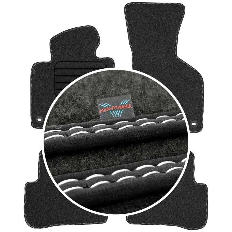 Volkswagen Passat B6 2005-2010 Veliūriniai kilimėliai MAX-DYWANIK
