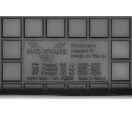 Volkswagen Passat B7 2010-2014 Guminiai kilimėliai MAX-MAT 805238