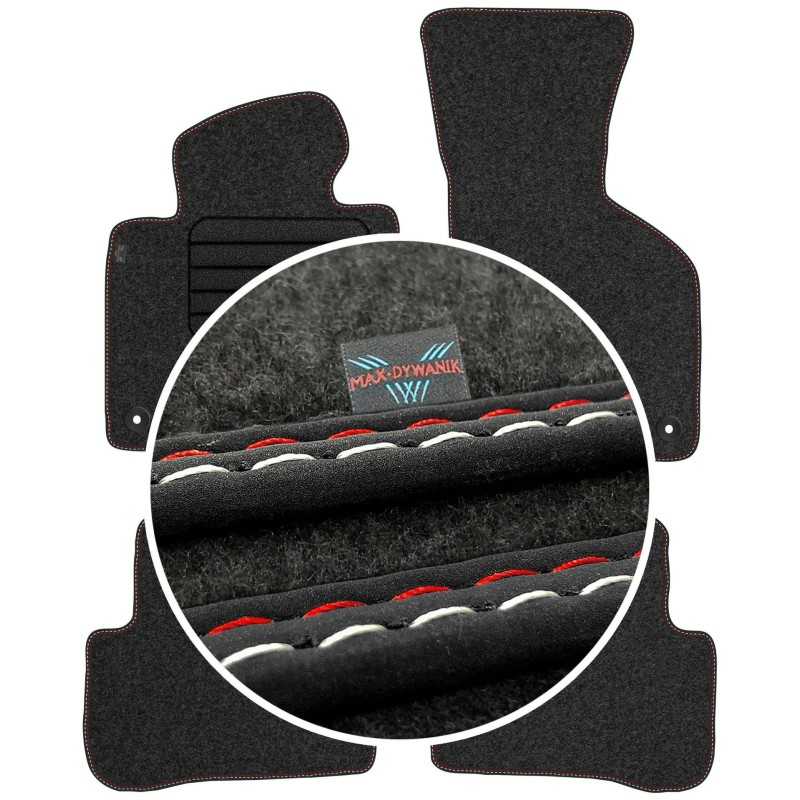 Volkswagen Passat B7 2010-2014 Veliūriniai kilimėliai MAX-DYWANIK