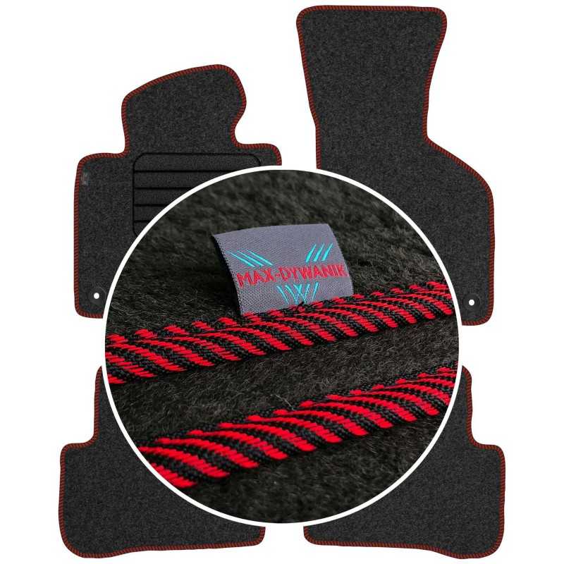 Volkswagen Passat B7 2010-2014 Veliūriniai kilimėliai MAX-DYWANIK