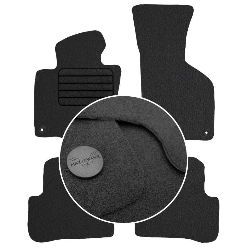 Volkswagen Passat B7 2010-2014 Veliūriniai kilimėliai MAX-DYWANIK