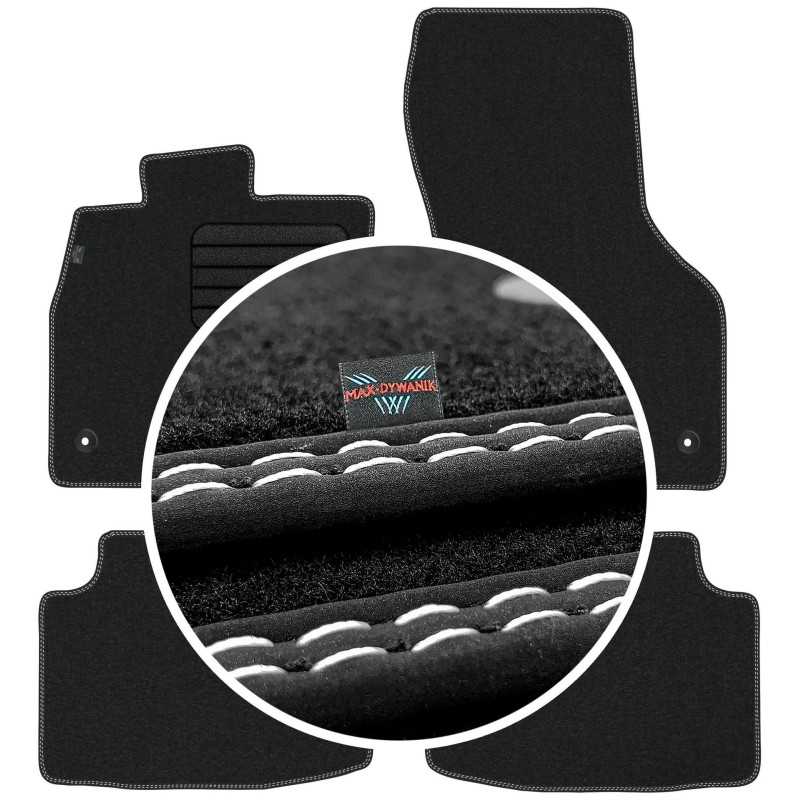 Volkswagen Passat B8 2014- Veliūriniai kilimėliai MAX-DYWANIK