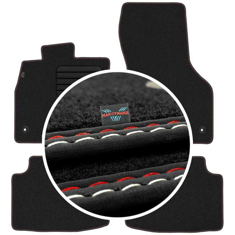 Volkswagen Passat B8 2014- Veliūriniai kilimėliai MAX-DYWANIK