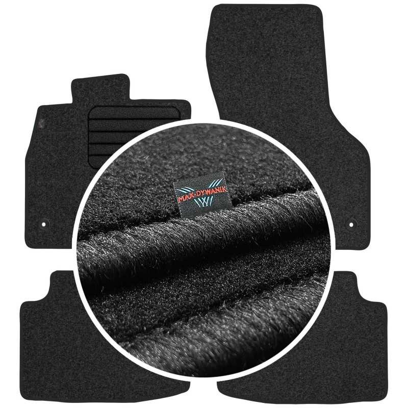 Volkswagen Passat B8 2014- Veliūriniai kilimėliai MAX-DYWANIK