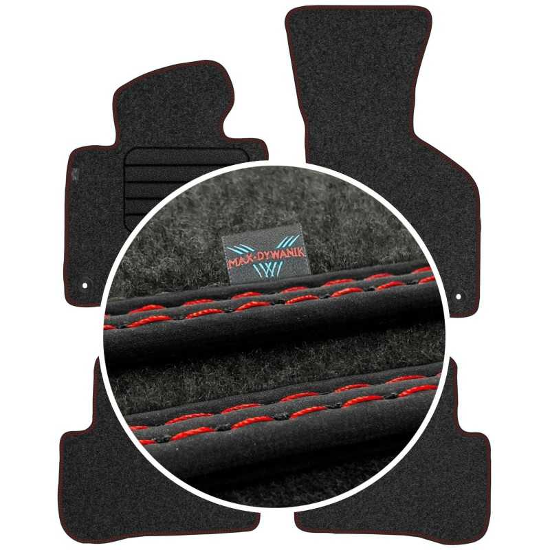 Volkswagen Passat CC 2008-2014 Veliūriniai kilimėliai MAX-DYWANIK