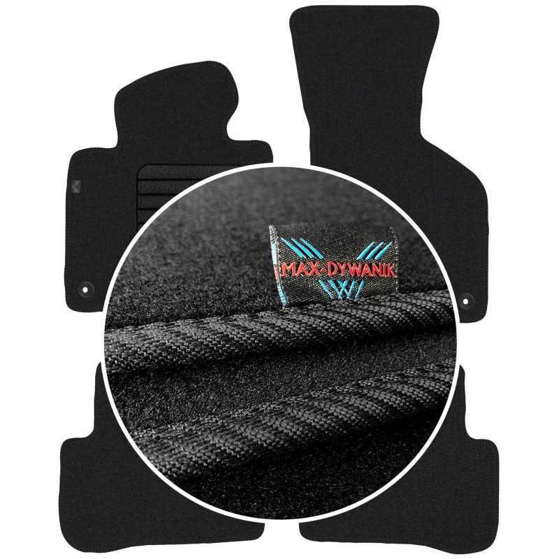 Volkswagen Passat CC 2008-2014 Veliūriniai kilimėliai MAX-DYWANIK