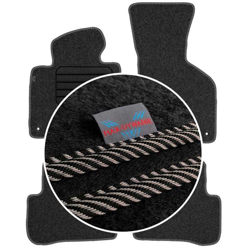 Volkswagen Passat CC 2008-2014 Veliūriniai kilimėliai MAX-DYWANIK