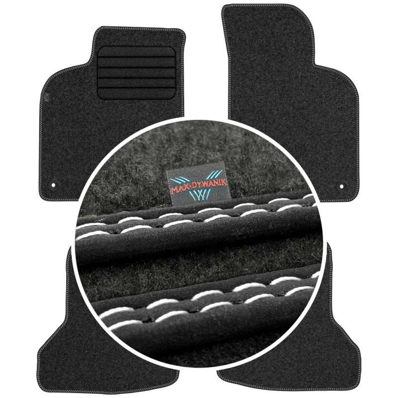 Volkswagen Polo III 2000 1999-2001 Veliūriniai kilimėliai MAX-DYWANIK