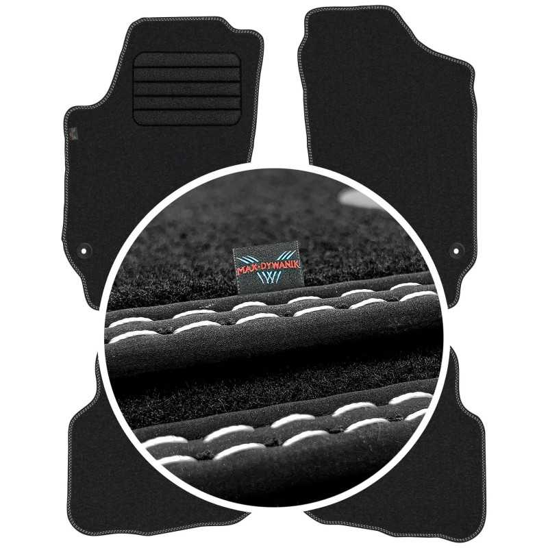 Volkswagen Polo IV 2001-2009 Veliūriniai kilimėliai MAX-DYWANIK