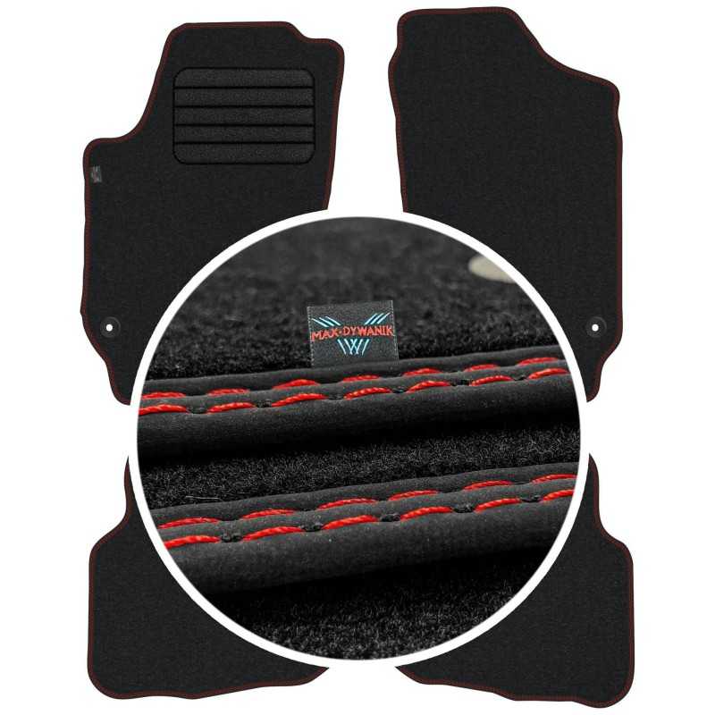 Volkswagen Polo IV 2001-2009 Veliūriniai kilimėliai MAX-DYWANIK