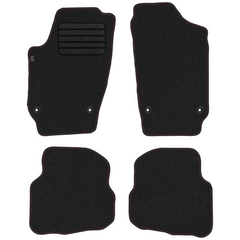 Volkswagen Polo IV 2001-2009 Veliūriniai kilimėliai MAX-DYWANIK