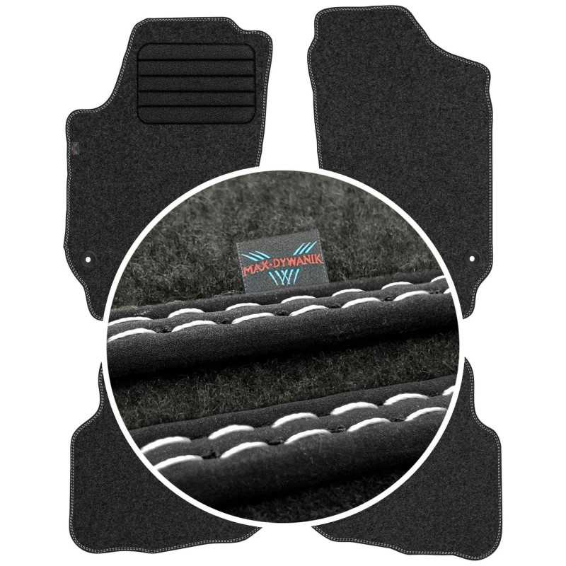 Volkswagen Polo IV 2001-2009 Veliūriniai kilimėliai MAX-DYWANIK