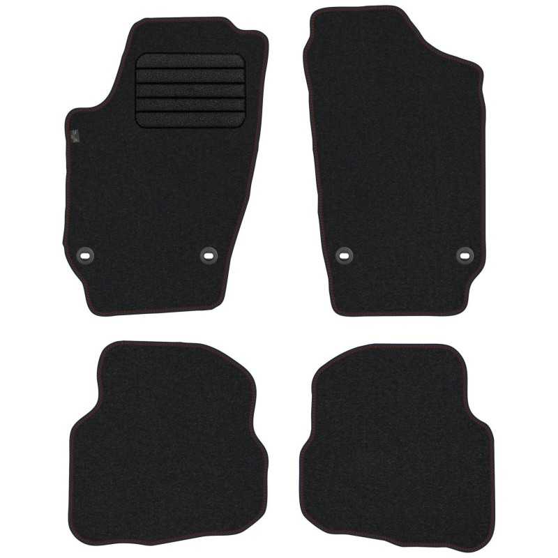 Volkswagen Polo IV 2001-2009 Veliūriniai kilimėliai MAX-DYWANIK