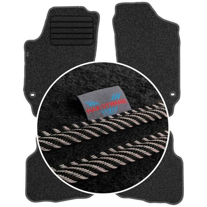 Volkswagen Polo IV 2001-2009 Veliūriniai kilimėliai MAX-DYWANIK