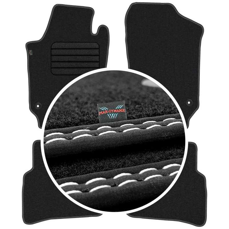 Volkswagen Polo V 2009-2017 Veliūriniai kilimėliai MAX-DYWANIK