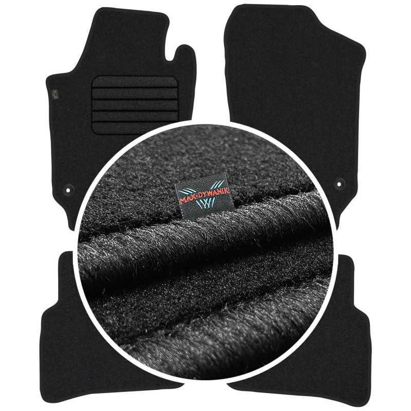 Volkswagen Polo V 2009-2017 Veliūriniai kilimėliai MAX-DYWANIK