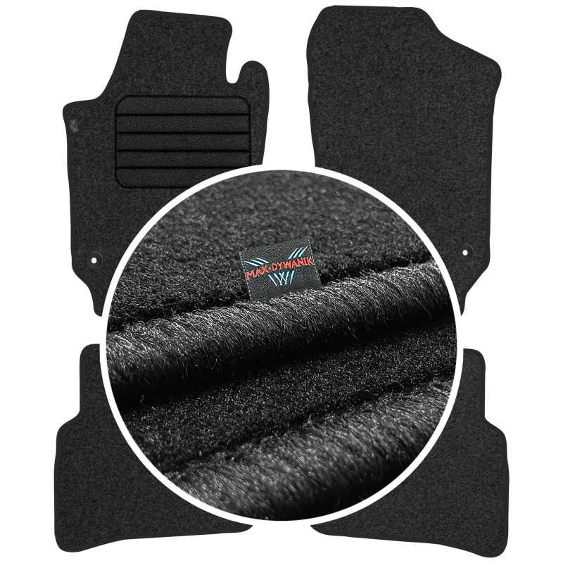 Volkswagen Polo V 2009-2017 Veliūriniai kilimėliai MAX-DYWANIK