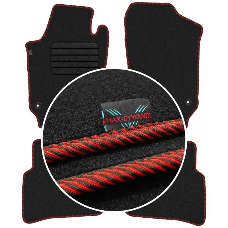 Volkswagen Polo V 2009-2017 Veliūriniai kilimėliai MAX-DYWANIK