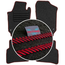 Volkswagen Polo V 2009-2017 Veliūriniai kilimėliai MAX-DYWANIK