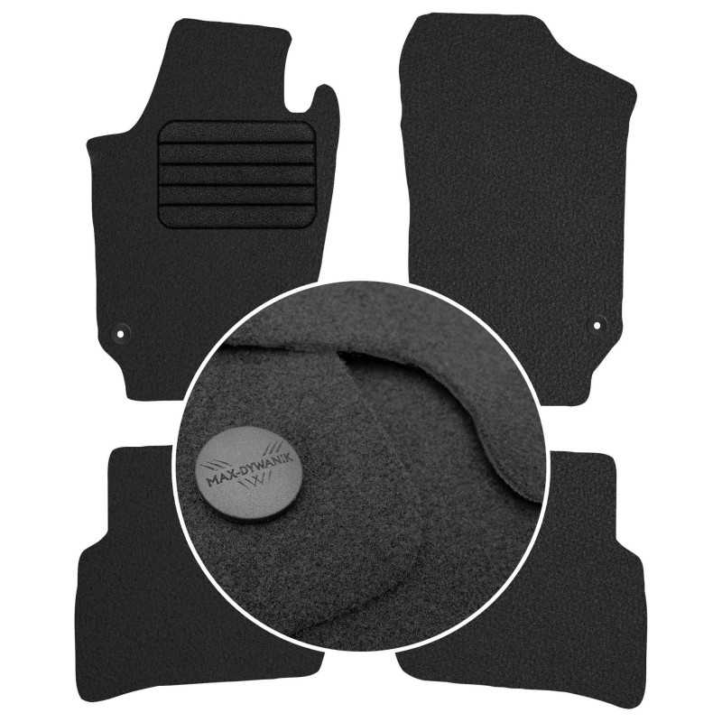 Volkswagen Polo V 2009-2017 Veliūriniai kilimėliai MAX-DYWANIK