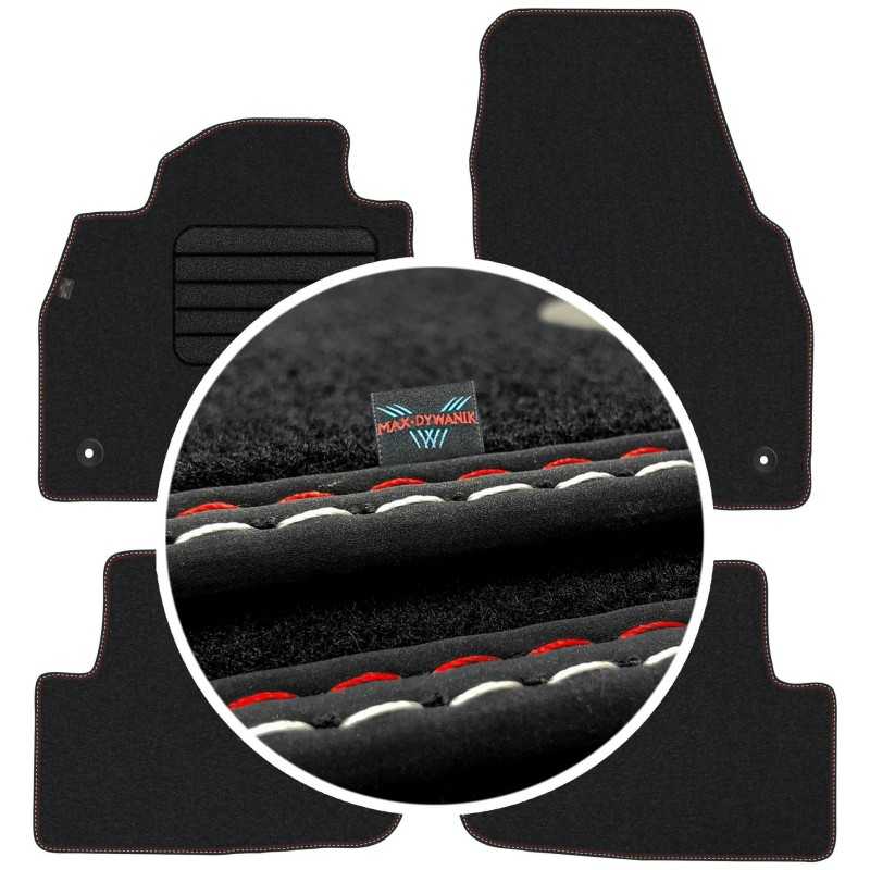 Volkswagen Polo VI 2017- MAX-DYWANIK veliūriniai kilimėliai