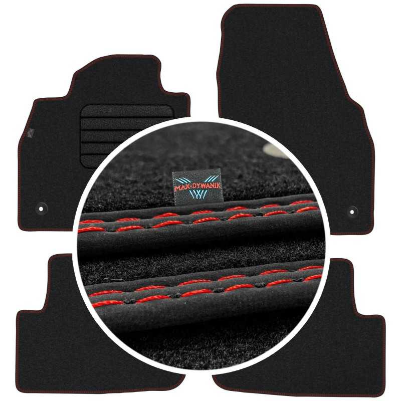 Volkswagen Polo VI 2017- MAX-DYWANIK veliūriniai kilimėliai