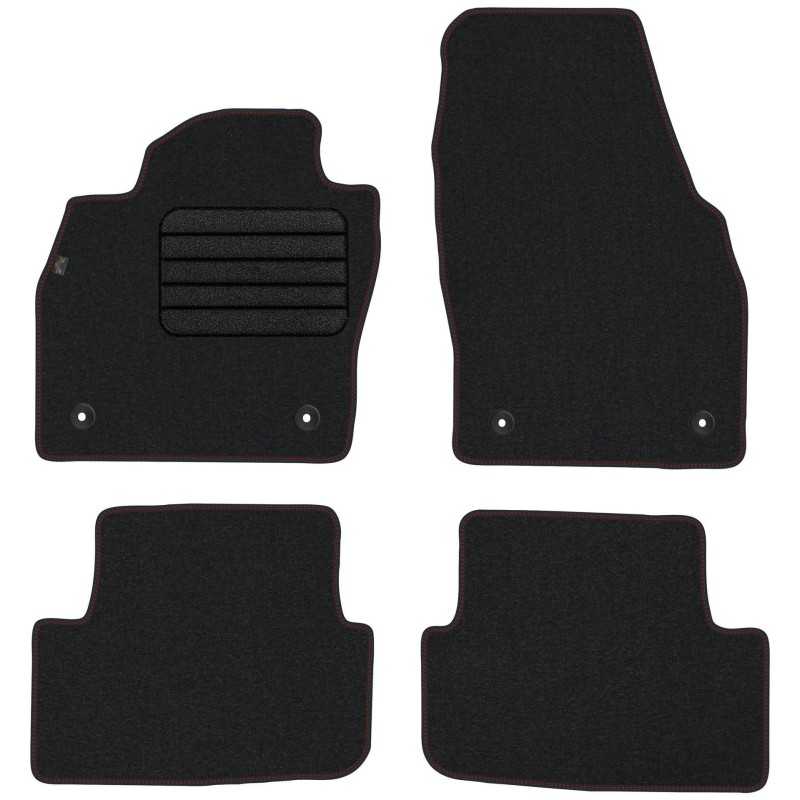 Volkswagen Polo VI 2017- MAX-DYWANIK veliūriniai kilimėliai