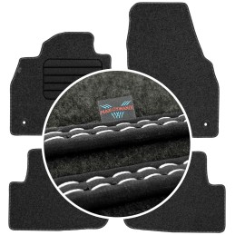 Volkswagen Polo VI 2017- MAX-DYWANIK veliūriniai kilimėliai