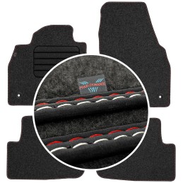 Volkswagen Polo VI 2017- MAX-DYWANIK veliūriniai kilimėliai