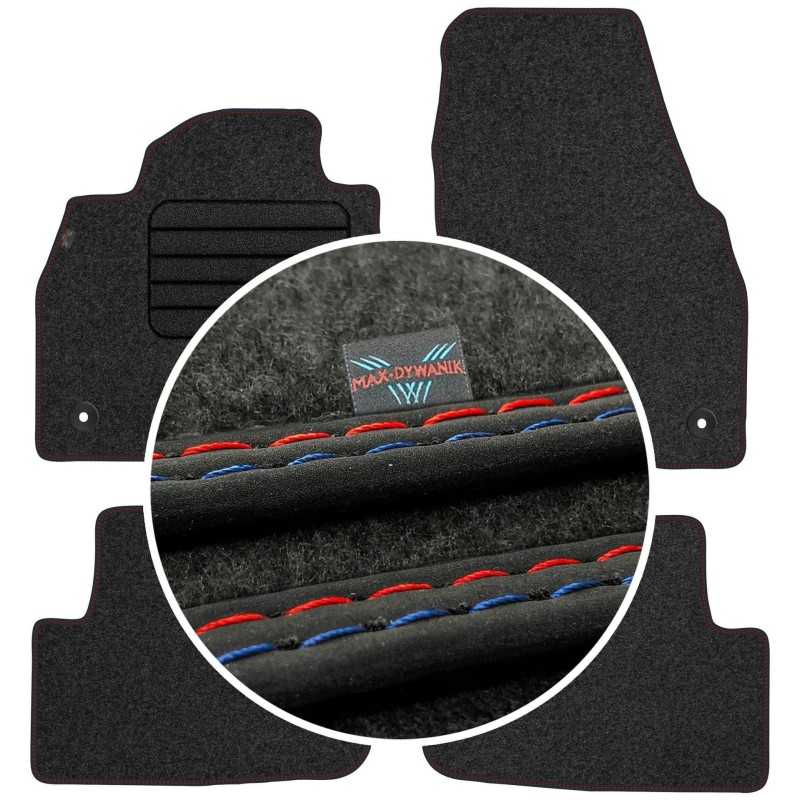 Volkswagen Polo VI 2017- MAX-DYWANIK veliūriniai kilimėliai