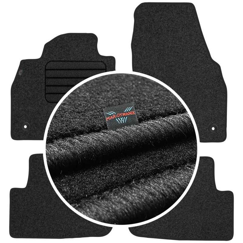 Volkswagen Polo VI 2017- MAX-DYWANIK veliūriniai kilimėliai