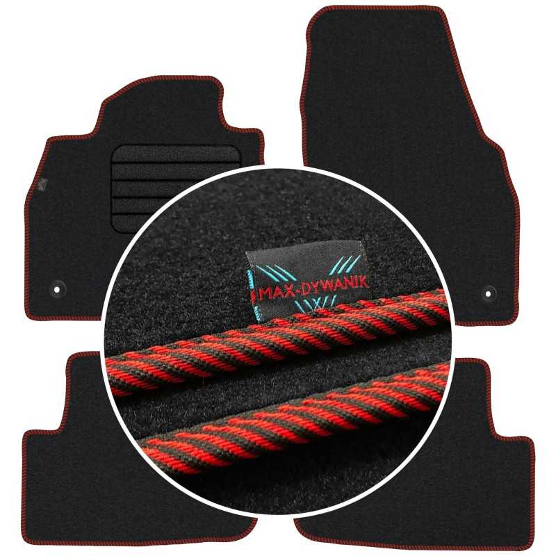 Volkswagen Polo VI 2017- MAX-DYWANIK veliūriniai kilimėliai