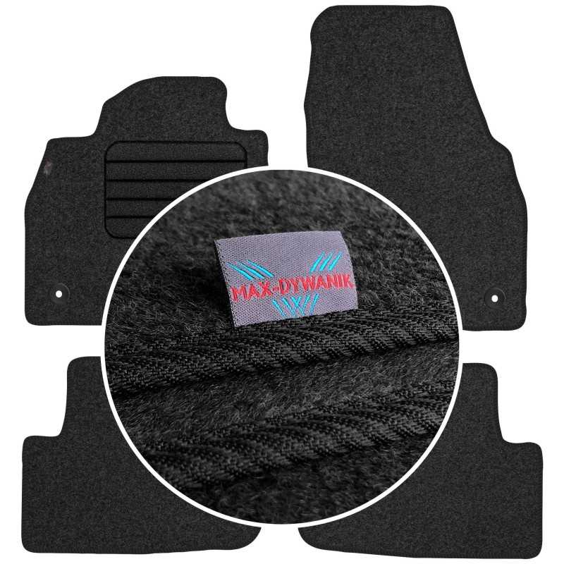 Volkswagen Polo VI 2017- MAX-DYWANIK veliūriniai kilimėliai