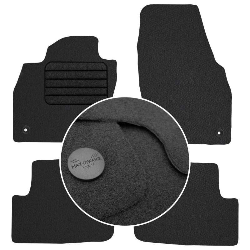 Volkswagen Polo VI 2017- MAX-DYWANIK veliūriniai kilimėliai