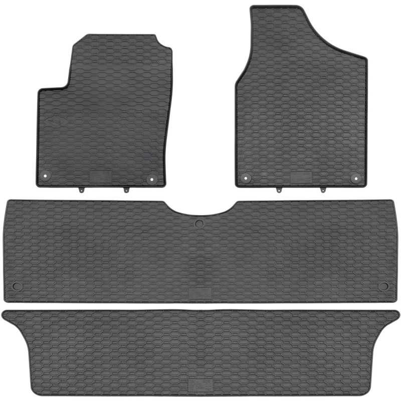 Volkswagen Sharan 7os 1995-2010 Guminiai kilimėliai GEYER 820/4C