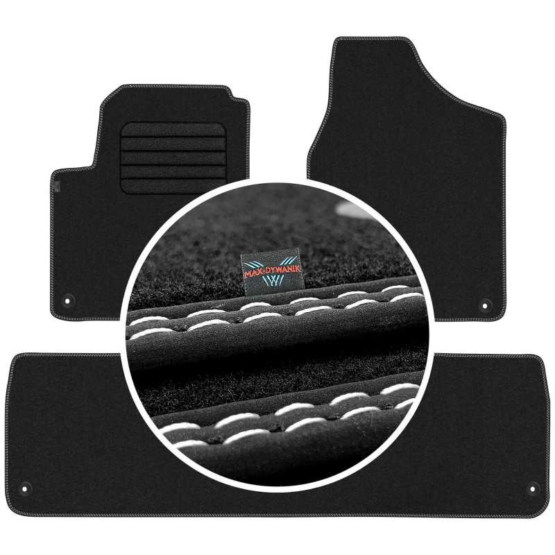 Volkswagen Sharan I 5os 1998-2010 Veliūriniai kilimėliai MAX-DYWANIK