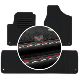 Volkswagen Sharan I 5os 1998-2010 Veliūriniai kilimėliai MAX-DYWANIK