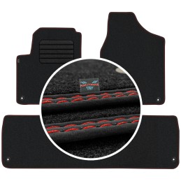 Volkswagen Sharan I 5os 1998-2010 Veliūriniai kilimėliai MAX-DYWANIK