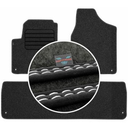 Volkswagen Sharan I 5os 1998-2010 Veliūriniai kilimėliai MAX-DYWANIK